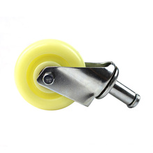 4 inch medium swivel PP casters with  rod
